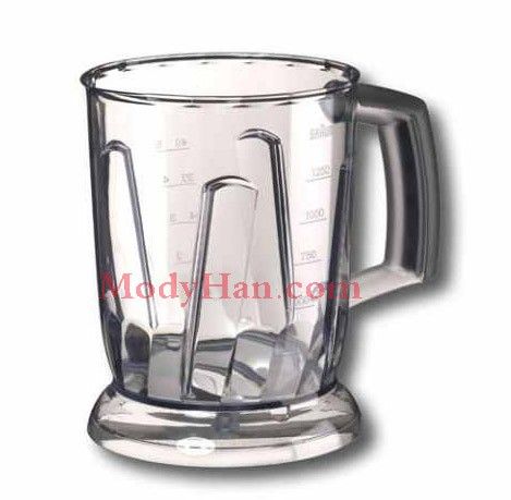 Braun Spare parts-hand blender bowl 1000 ml Mr500 to Mr570,5500,5550,5550fp,5555, 6500,700,730
