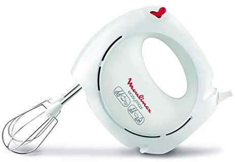 moulinex HM250127 Easy Max Hand Mixer 200 Watt - White