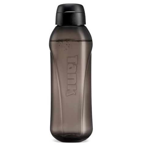 Tank Go 800ml Polypropylene Plastic Bottle - Black 14/003/0235 mody han
