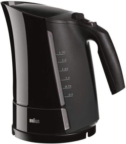 Braun Multiquick 3 Kettle, 1.7 L, 2200 Watt, Red - WK300 1