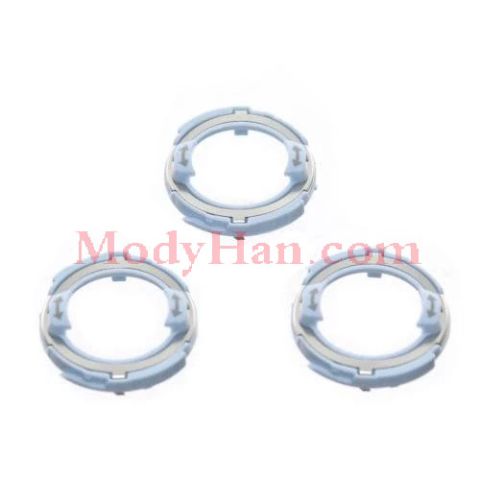 mody han - Philips spare parts: Three holder blade , blue RQ12