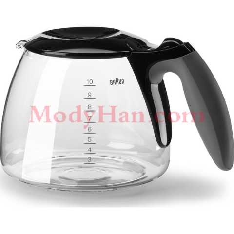 Mody han Braun spare parts - REPLACEMENT CARAFE BLACK KFK500
