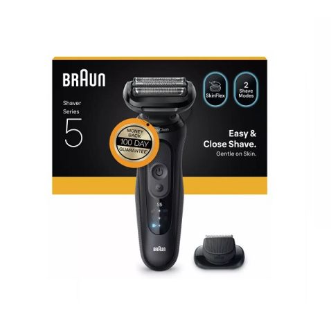 Modyhan Braun 52-N1200s Electric Shaver Series 5 For Men - Black