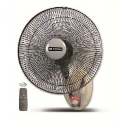 Modyhan Fresh Wall Fan 16 Inch With Remote - Gold