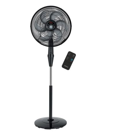 Modyhan Tefal Anti mosquito Repellent Stand Fan With Remote Control 16 Inch, Black - VG4135EE