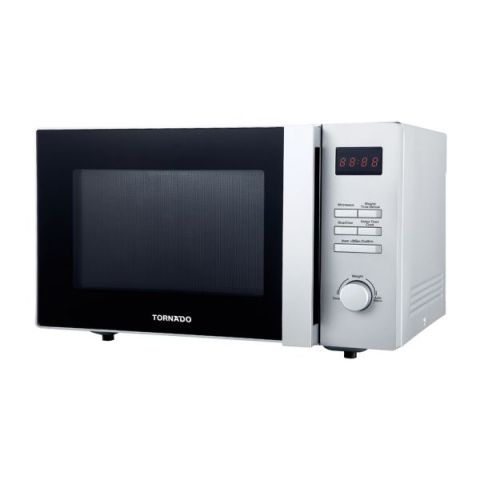 Modyhan Tornado TMD-25SE-S Solo Microwave 25 Liter 900 Watt – Silver
