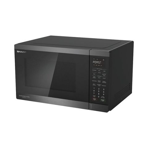 Modyhan SHARP R-340GRI-BS2 Microwave Inverter Grill 34 Liter 1100 Watt - Black