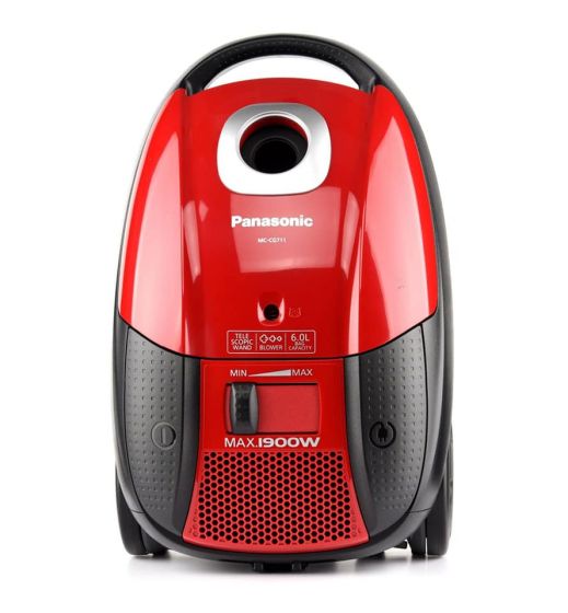 Panasonic Deluxe Series Bagged Vacuum Cleaner.1900 Watt, Red - MC