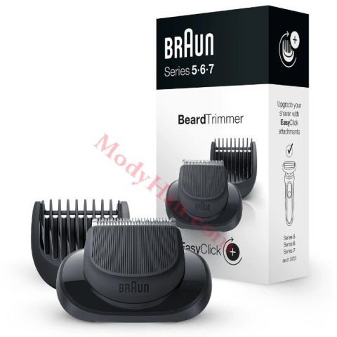 mody han - Braun Series 5-6-7 Beard Trimmer Head plus 5 Combs 