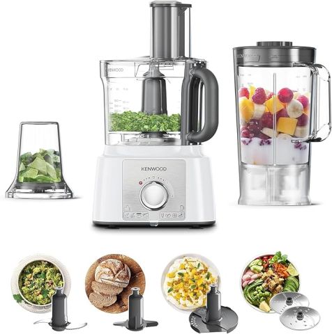 Modyhan Kenwood FDP65.400WH Food Processor 1000 Watt - White